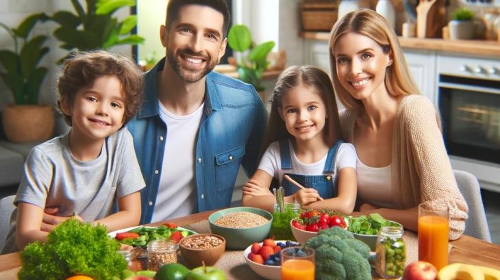 家族全体の健康的な食習慣の構築